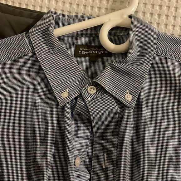 Blue textured shirt - Picture 2 of 2